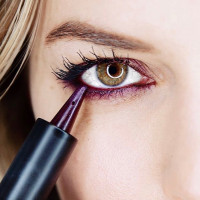 Темный сливовый 04 кайал для глаз Alika-Cosmetics