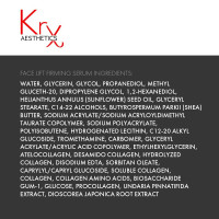 FACE LIFT FIRMING SERUM. Лифтинговая анти-эйдж сыворотка вокруг глаз и для лица с жидкими Коллагеновыми нитями и Фитоэстрогенами, 50 мл