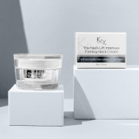 NECK LIFT CREAM. Интенсивный анти-эйдж крем для шеи и декольте с 6-ю видами растворимого Микроколлагена (коллагеновые нити) и 22-мя активными ингредиентами для клеточного омоложения, 50 гр