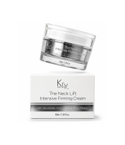 NECK LIFT CREAM. Интенсивный анти-эйдж крем для шеи и декольте с 6-ю видами растворимого Микроколлагена (коллагеновые нити) и 22-мя активными ингредиентами для клеточного омоложения, 50 гр