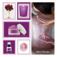 Кислотный скраб ВИННЫЙ ПИЛИНГ рH 3,5 для лица и тела BEAUTY SPA SUGAR SCRUB, 200 мл