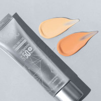 CLINICAL SKIN FILTER TINTED SUNSCREEN SPF 50 PA+++. Солнцезащитный крем-флюид с тинтом, тон темный цвет загара, 30 гр